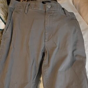 RVCA Men's Charcoal Chinos 32 Sz Skater Boy